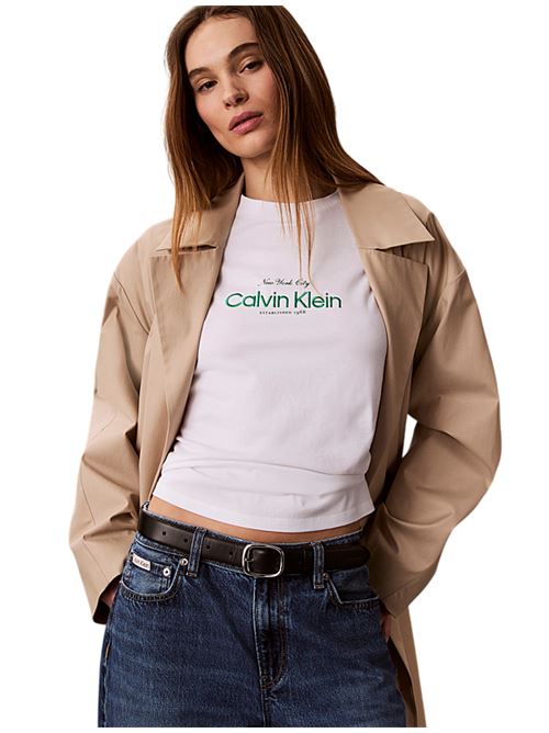 LV047F810GYAF BIANCO CALVIN KLEIN | LV047F810GYAF BIANCO